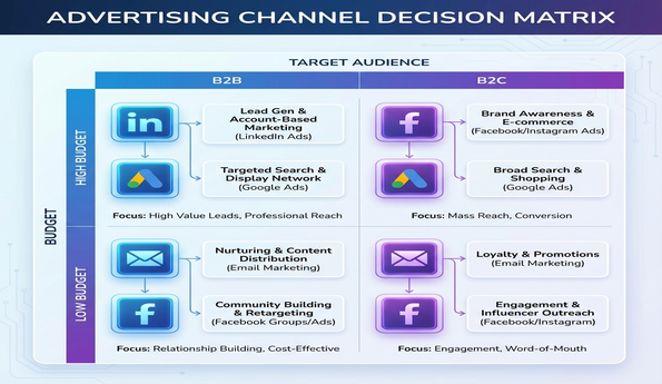 Advertising Channel Decision Matrix