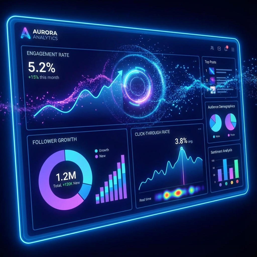 Social Media Analytics Dashboard